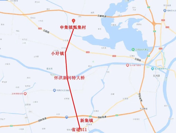 安徽蚌埠跨河大桥开工建设 加速与蚌埠、宿州之间互联互通